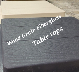 Fiberglas Tabletop