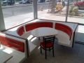 42" Fiberglass Corner Booth